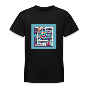 Retro Maze Muncher T-Shirt for Teens
