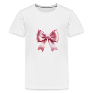 The Girly Teen Pink Bow T-Shirt!
