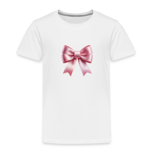 The Girly Kids Pink Bow T-Shirt!