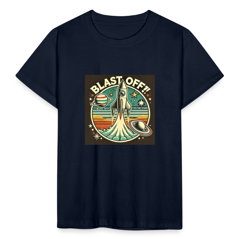 "Blast Off!" Kids' T-Shirt - Image 2