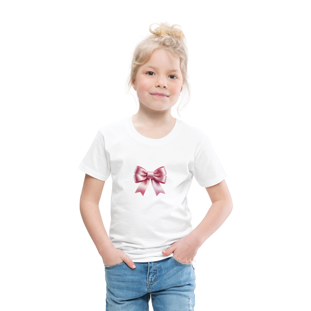 The Girly Kids Pink Bow T-Shirt! - Image 3