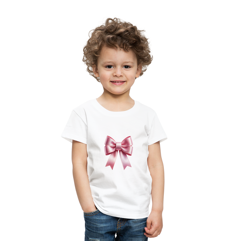 The Girly Kids Pink Bow T-Shirt! - Image 2
